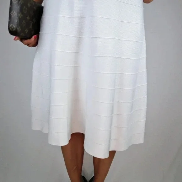 Herve Leger White Nahla Bandage Dress $1290 - Picture 6 of 14